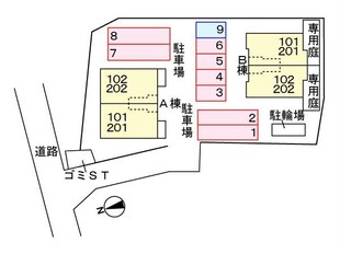 ミミヤヒル　A棟の物件外観写真